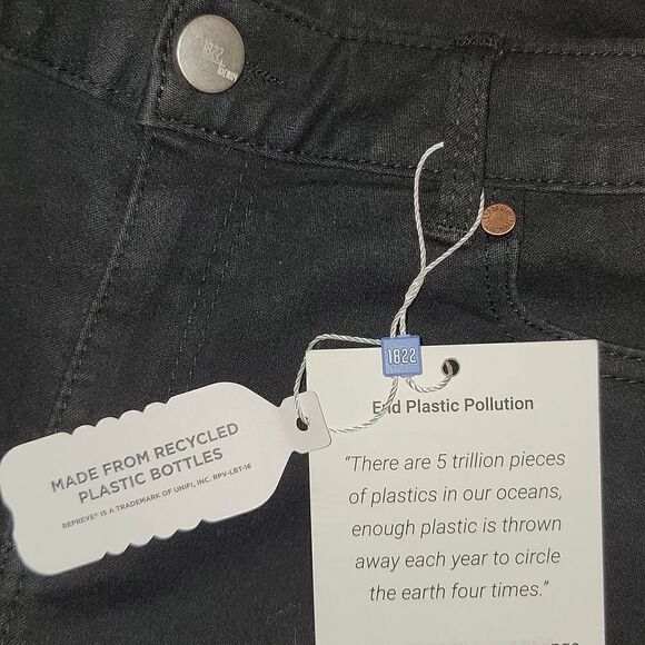 1822 Girlfriend High Rise Waist Ankle Jeans In Harry NWT Reduce Reuse Recycle♻️ - Picture 4 of 10